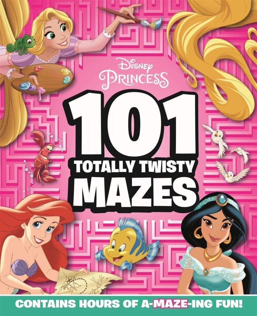 Disney Princess 101 Totally Twisty Mazes by Igloo