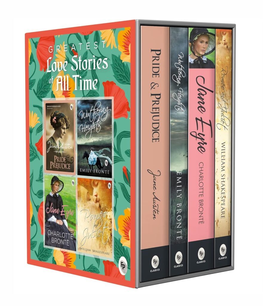 Greatest Love Stories of All Time Box Set of 4 Books by William Shakespear