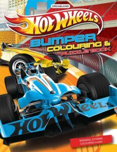 Hot Wheels Bumper Colouring & Puzzle Book by Dreamland