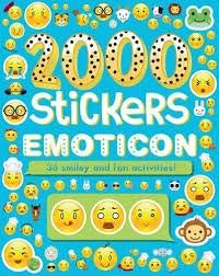 2000 STICKERS EMOTIONS- 36 Smiley and fun activities by Parragon & Others