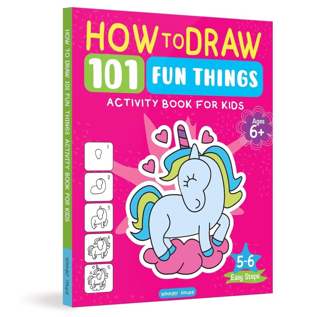 101 Learn to Draw Fun Things by Wonder House Books