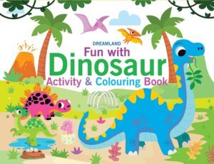 Dinosaur Activity And Colouring Book