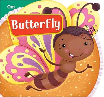 Cutout Board Book : Butterfly by Om Books