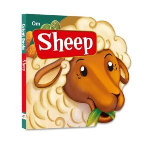 Cutout Board Book Sheep