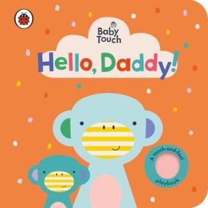 Baby Touch Hello Daddy by Lemon Ribbon Studio