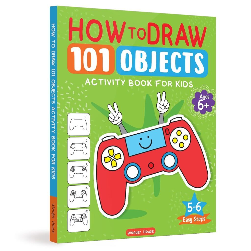 101 Learn to Draw Objects by Wonder House Books
