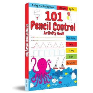 101 Pencil Control Activity Book For Kids: Age 2+ By Wonder House Books