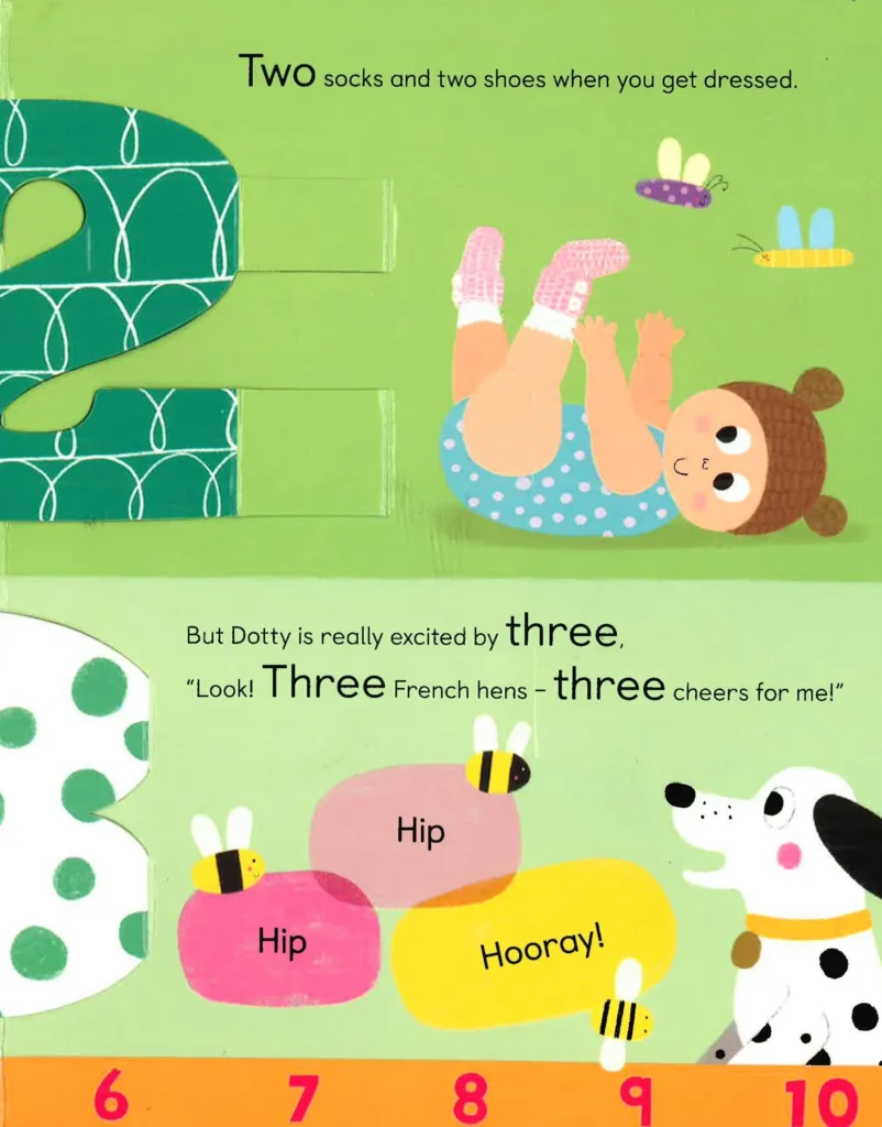 Dotty and Dash’s 1, 2, 3 by Patricia Hegarty