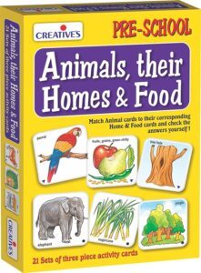 Creative's Animals, Their Homes & Food