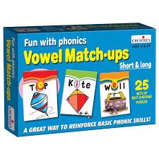 Creative's Fun With Phonics – Vowel Match Ups