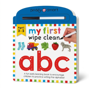 My First Wipe Clean ABC: A Fun Early-Learning Book for Kids to Practice Their Pen Control Skills