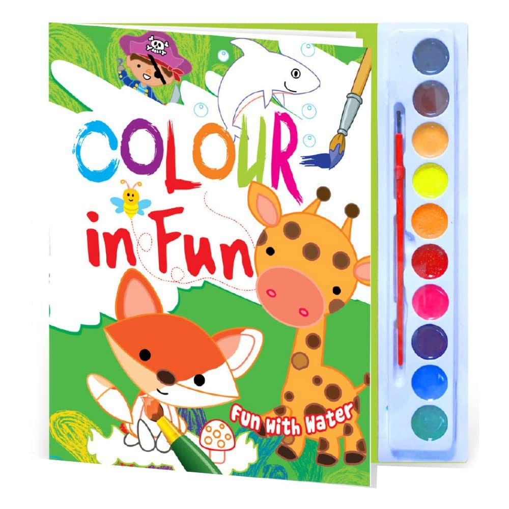 Little Painter Coloring Book: Colour in Fun