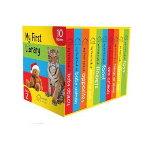 My First Library Pack 2 : Boxset of 10 Board Books for Kids