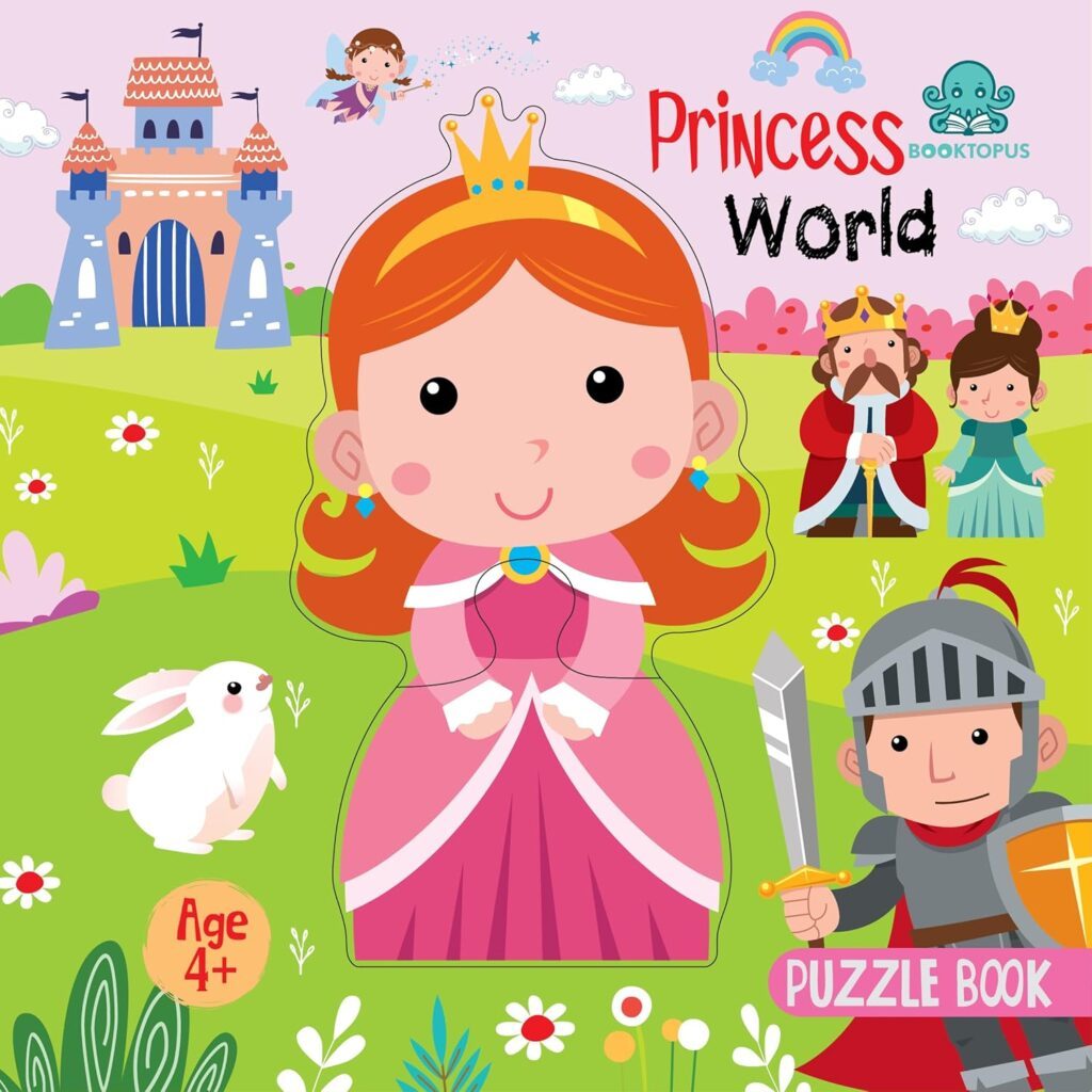 Princess World Puzzle Book