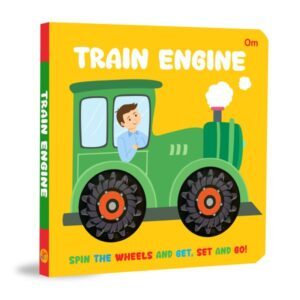 Board Book: Train Engine Wheel Book