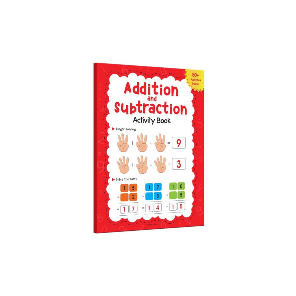 Addition and Subtraction Activity Book by Wonder House