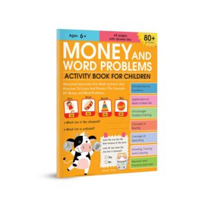 MONEY AND WORD PROBLEMS ACTIVITY BOOK FOR CHILDREN by Wonder House