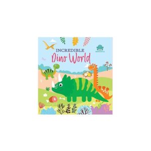 Booktopus Incredible Dino World Tail Board Book