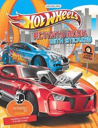 Hot Wheels Activity Book with Stickers by Dreamland