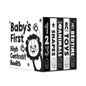 Baby’s First High-Contrast Books: Boxed Set (High Contrast Board Books)